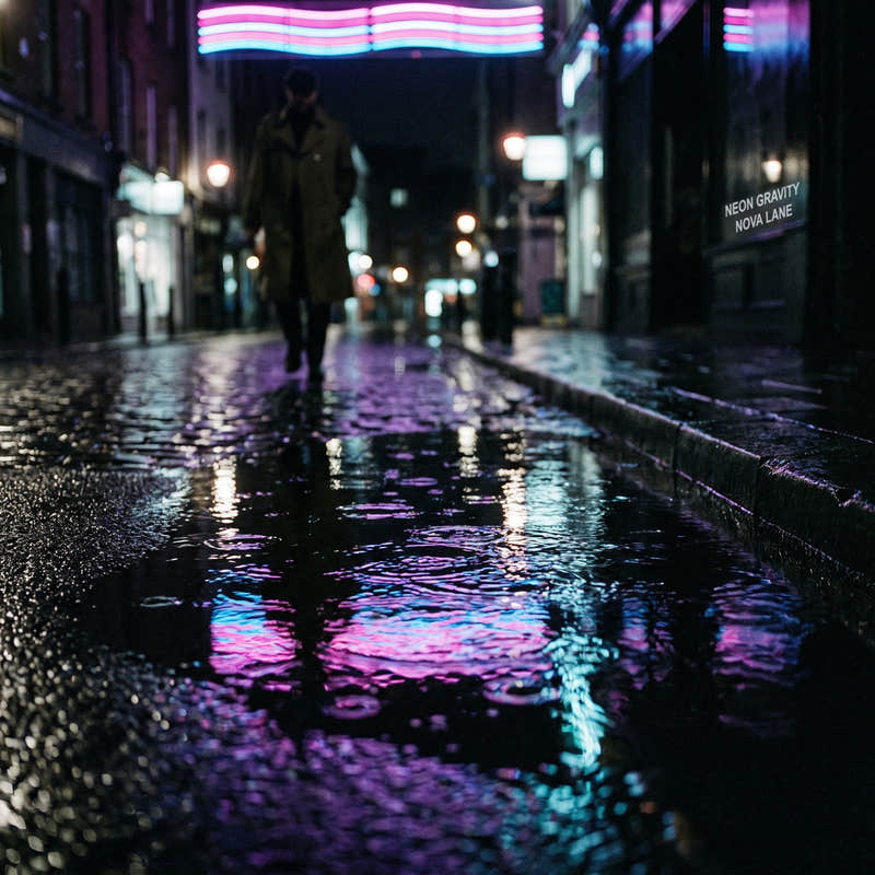 NOVA LANE — Neon Gravity cover