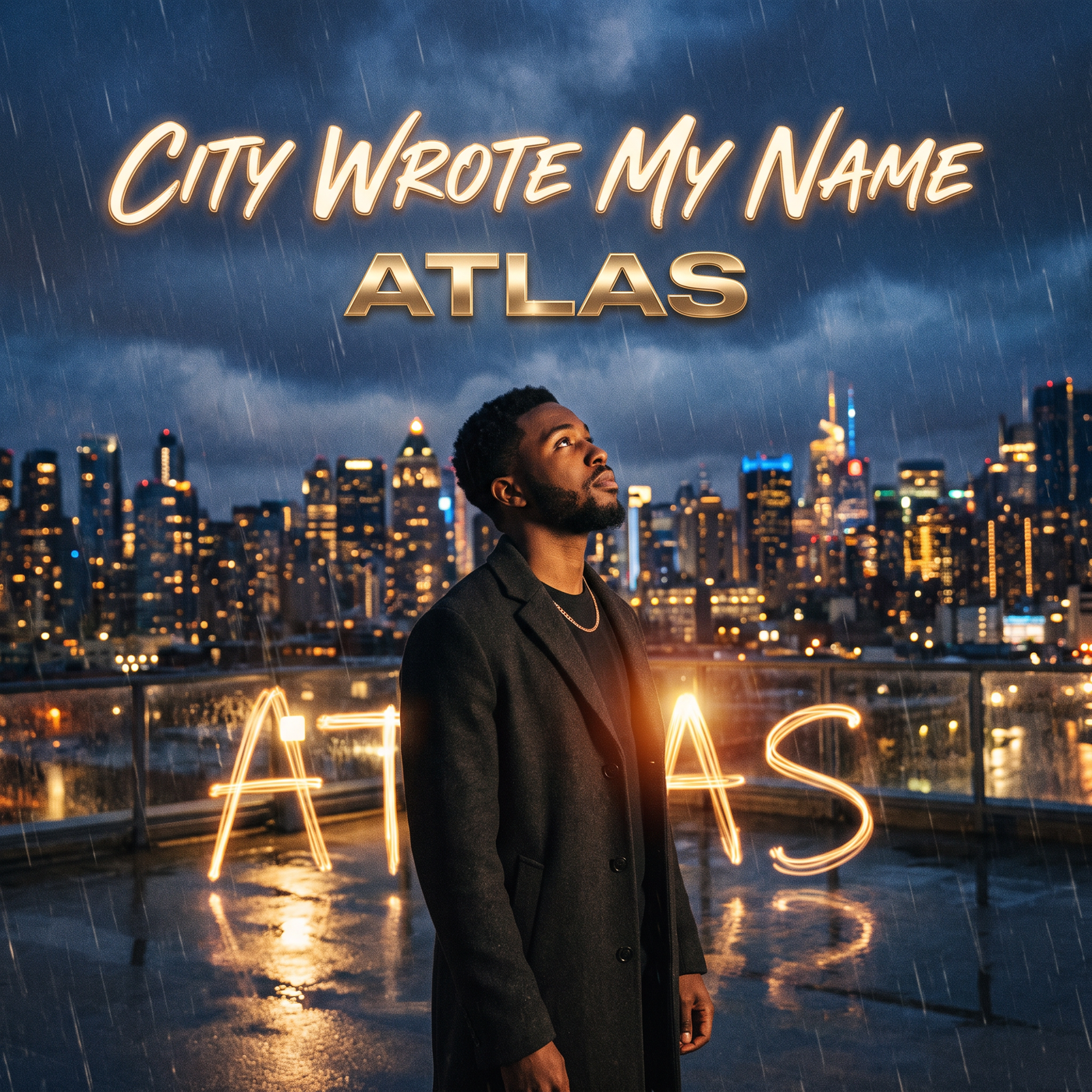 ATLAS — City Wrote My Name (single cover)