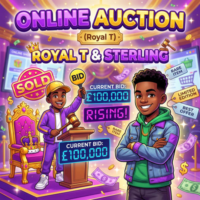 ROYAL T & STERLING — Online Auction (Royal T) (single cover)