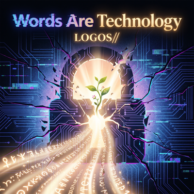 LOGOS// — Words Are Technology (single cover)