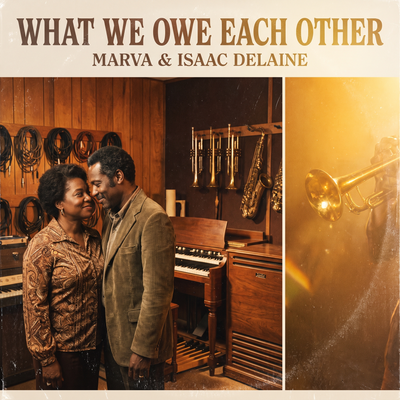 Marva & Isaac Delaine — What We Owe Each Other (single cover)